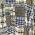 ブルックスブラザーズ BROOKS BROTHERS sport shirtパッチワークシャツ メンズ import:L