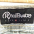 RealBvoice リアルビーボイス ワイド ストレートデニム メンズ 34