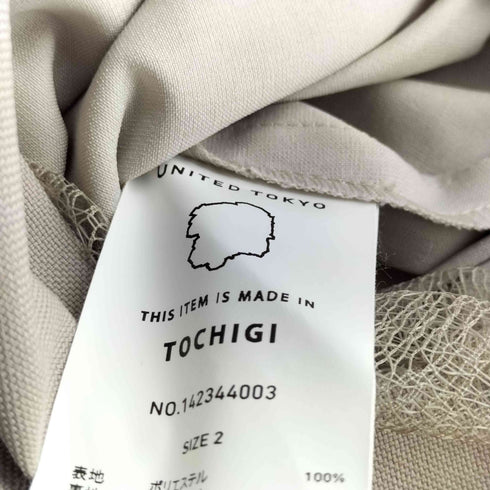 ユナイテッドトウキョウ UNITED TOKYO ワインドレースレイヤースカート レディース JPN:2