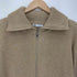 ザラ ZARA ダブルジップ リブ ドライバーズニット メンズ import:L