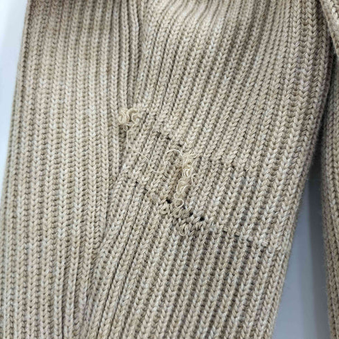 ザラ ZARA ダブルジップ リブ ドライバーズニット メンズ import:L