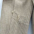 ザラ ZARA ダブルジップ リブ ドライバーズニット メンズ import:L