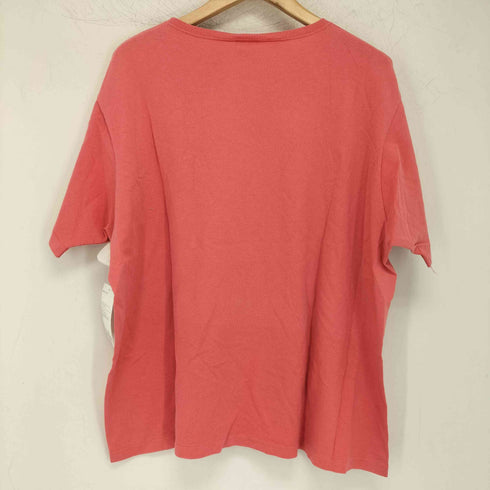 ヘインズ Hanes 90s フラワー ハチドリ プリント クルーネック 半袖 Tシャツ レディース import:L