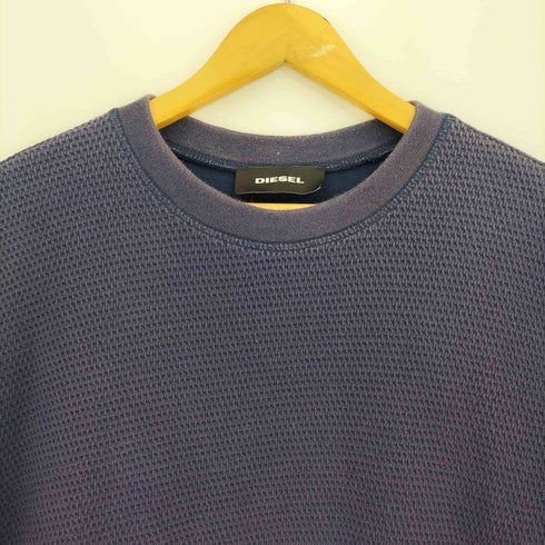 ディーゼル DIESEL ワッフル サーマル クルーネック半袖Tシャツ メンズ import:S