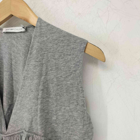 シーバイクロエ SEE BY CHLOE ノースリーブワンピース レディース US:6