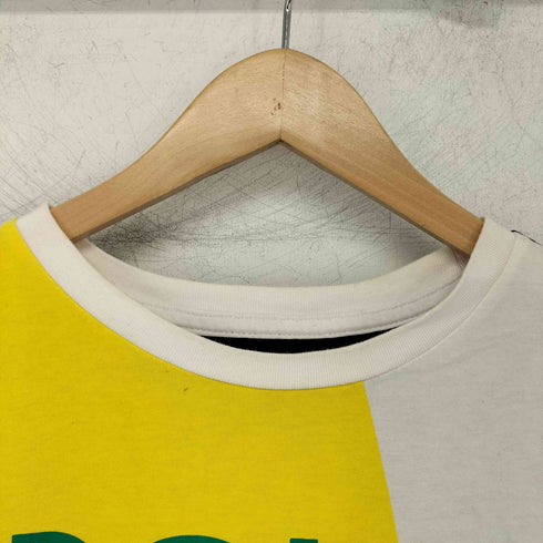 ポロラルフローレン POLO RALPH LAUREN ロゴ マルチ カラーブロック クレイジーパターン 半袖 Tシャツ メンズ 160