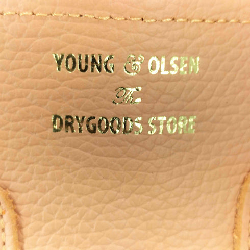 ヤングアンドオルセン YOUNG & OLSEN EMBOSSED LEATHER TOTE エンボス レザー トート バッグ レディース
