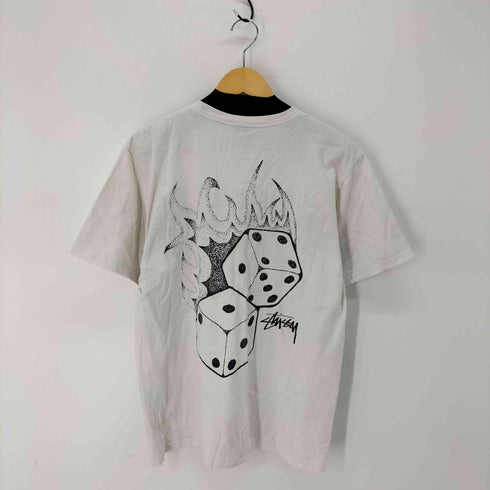 ステューシー Stussy Fire Dice T-Shirt ファイヤーダイス Tシャツ メンズ import:M