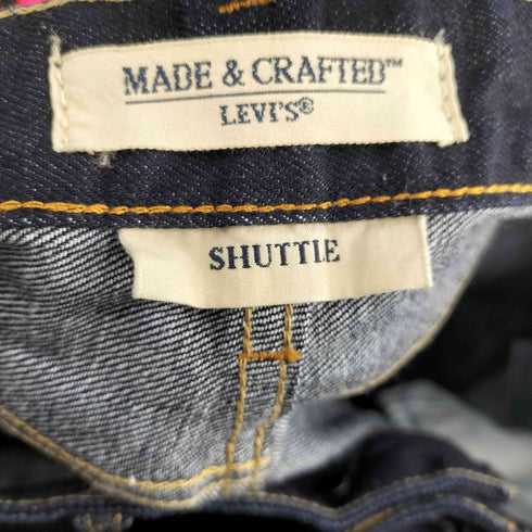 リーバイスメイドアンドクラフテッド Levis Made & Crafted SHUTTLE 赤耳 ストレート デニムパンツ メンズ W32 L34