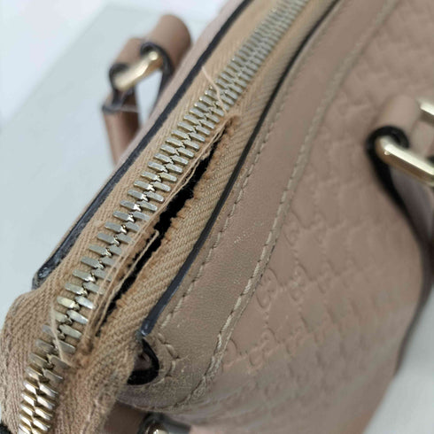 グッチ GUCCI GG柄 シマ 2WAY レザーハンドバッグ ショルダーバッグ レディース