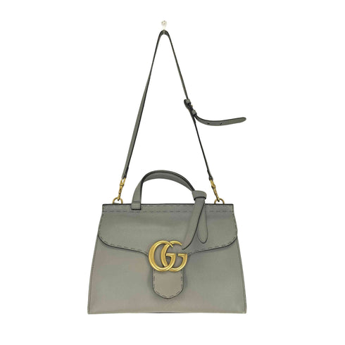 グッチ GUCCI GGマーモント 2WAY レザーハンドバッグ ショルダーバッグ レディース