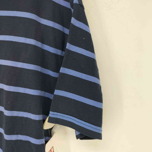 pioner arbeidstoy クルーネック 半袖 ボーダー柄 Tシャツ メンズ