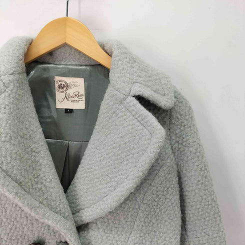 ALBA ROSA アルバローザ ピーコート 袖ラクーンファー レディース 1