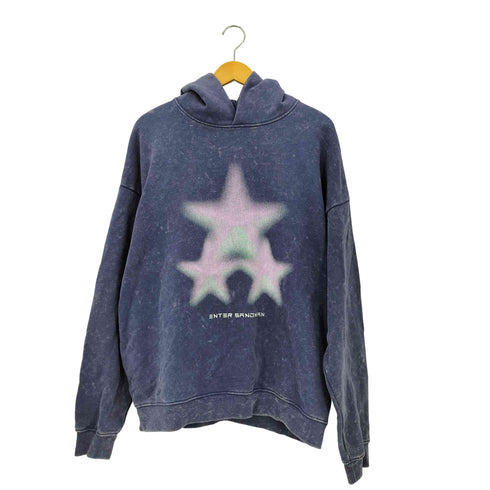 AELFRIC EDEN フーデッド ロングスリーブ プルオーバーパーカー メンズ S