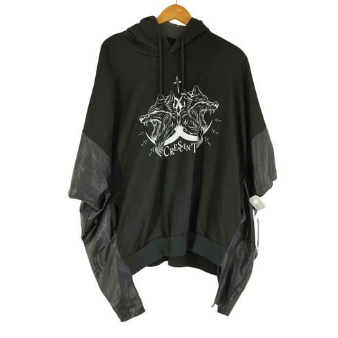 シヴァーライズ CIVARIZE ドッキング切り替え変形ポンチョパーカー メンズ