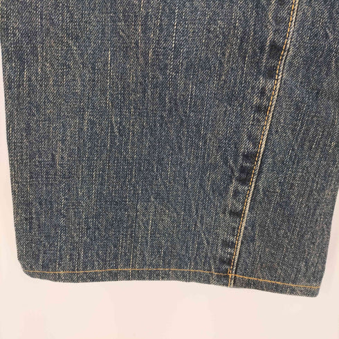 エドウィン EDWIN 日本製 505 ダメージ加工 赤耳 デニム ストレート パンツ メンズ 33/33