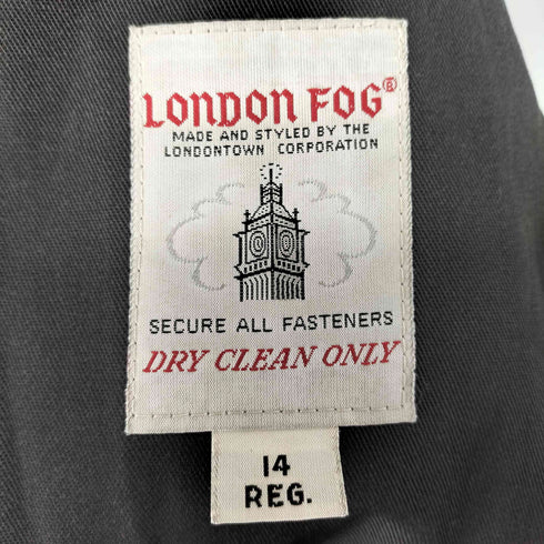 ロンドンフォグ LONDON FOG 90s ロング トレンチコート メンズ 14 REG