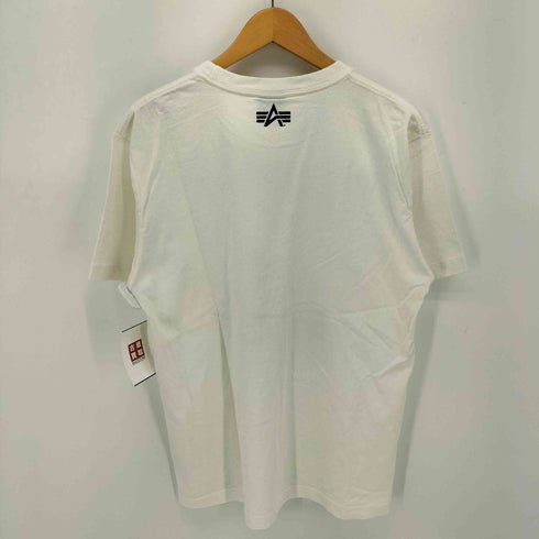 アルファインダストリーズ ALPHA INDUSTRIES キャラクタープリント クルーネック Tシャツ メンズ JPN:L