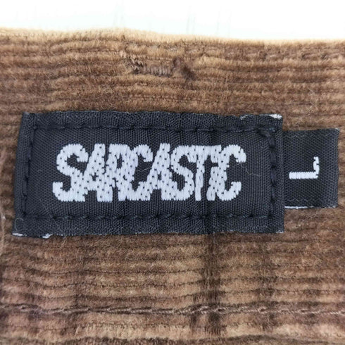 サキャスティック SARCASTIC コットン 細畝 コーデュロイパンツ メンズ JPN:L