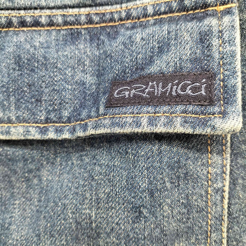 グラミチ GRAMICCI デニムオーバーパンツ メンズ JPN:M