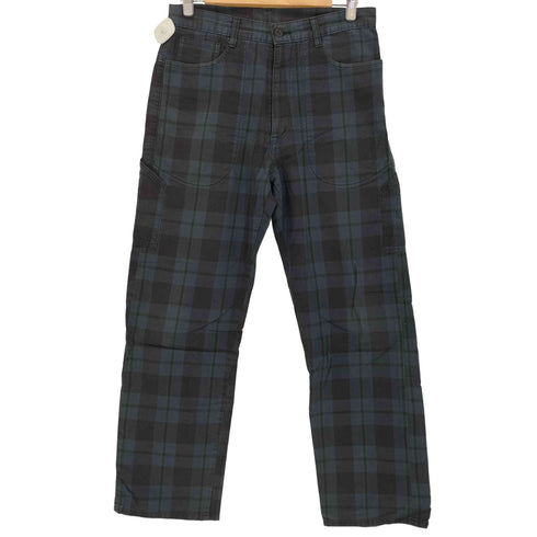 ポストオーバーオールズ POST OVERALLS チェック コットン カーゴパンツ メンズ JPN:M