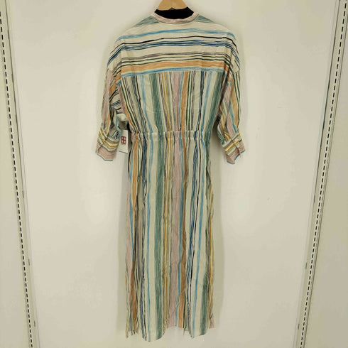 エブール ebure マルチストライプワンピース レディース JPN:36