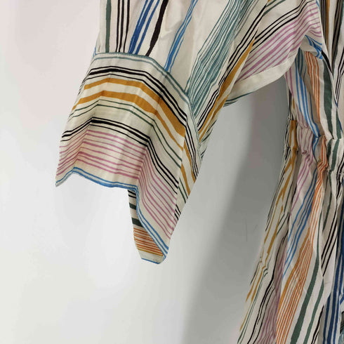 エブール ebure マルチストライプワンピース レディース JPN:36