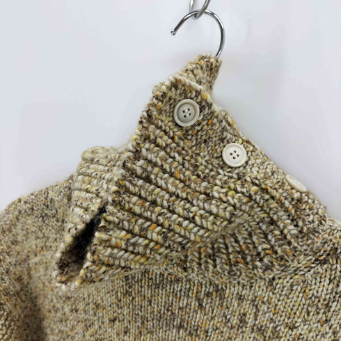 ビューティフルピープル beautiful people speck dyed yarn high neck pullover レディース 38