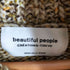 ビューティフルピープル beautiful people speck dyed yarn high neck pullover レディース 38