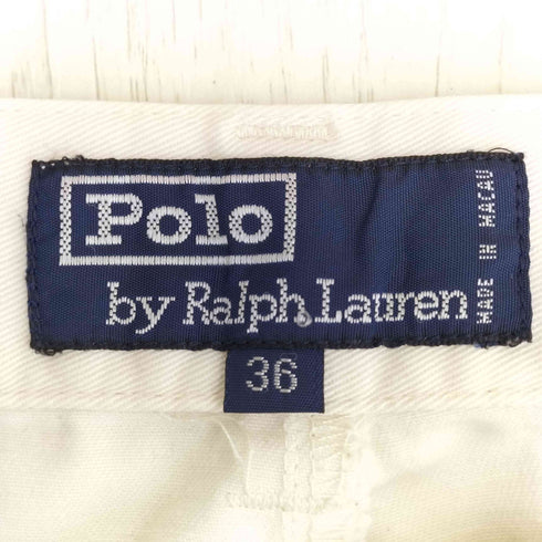 ポロラルフローレン POLO RALPH LAUREN 90s 2タック チノパン ポロチノ メンズ 36