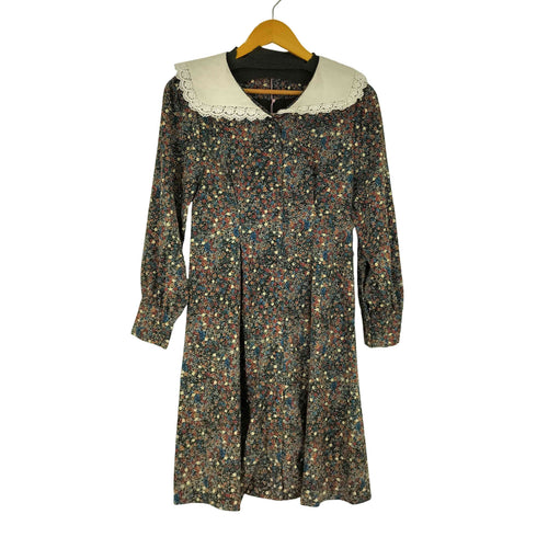メゾンドフルール Maison de FLEUR 花柄 セーラーワンピース レディース JPN:M