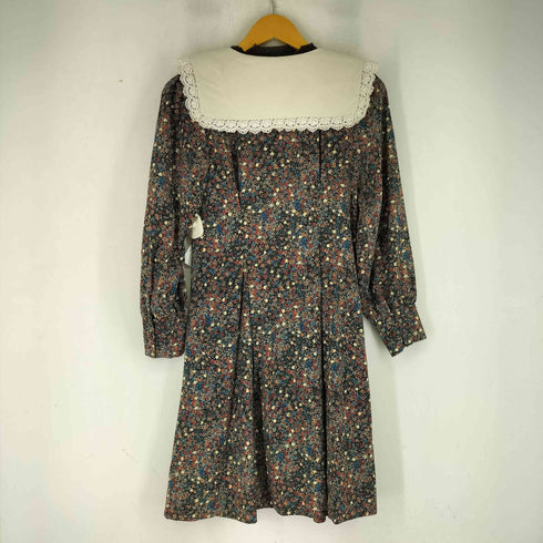 メゾンドフルール Maison de FLEUR 花柄 セーラーワンピース レディース JPN:M
