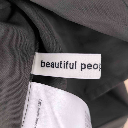 ビューティフルピープル beautiful people rayon poplinbowtie shirt dress レディース JPN:36