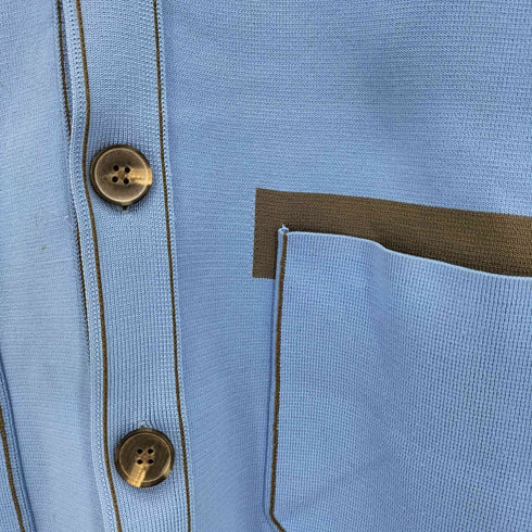 トゥモローランド TOMORROWLAND フロントボタン ロングスリーブ カーディガン メンズ S