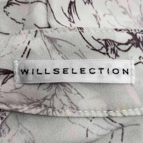 ウィルセレクション WILLSELECTION フラワープリントワンピース レディース FREE