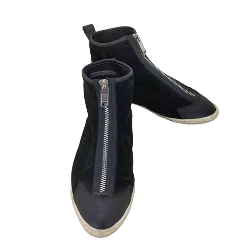 マークバイマークジェイコブス Marc by Marc Jacobs フロントジップハイカットスニーカー レディース 35.5