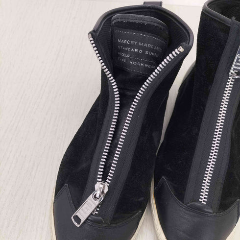 マークバイマークジェイコブス Marc by Marc Jacobs フロントジップハイカットスニーカー レディース 35.5