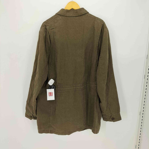 バーニーズニューヨーク BARNEYS NEWYORK リネン100 カバーオール メンズ import:L