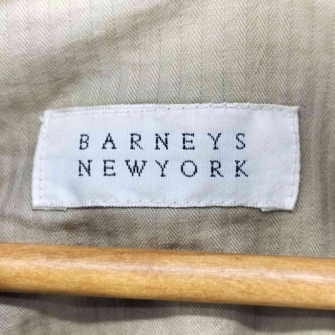 バーニーズニューヨーク BARNEYS NEWYORK リネン100 カバーオール メンズ import:L