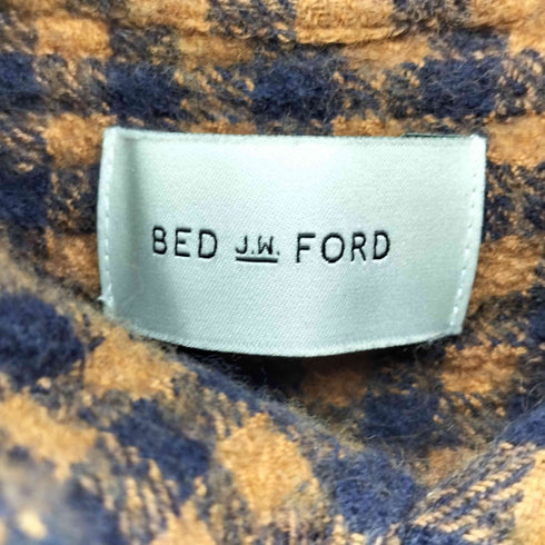 ベッドフォード BED J.W. FORD Wardrobe shirt check pattern チェックシャツ メンズ JPN:2