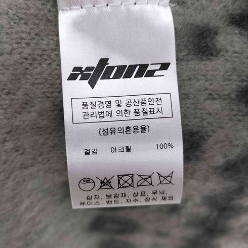 XTONZ Nordic Hood muffler ノルディック バラクラバ マフラー 大判 レディース