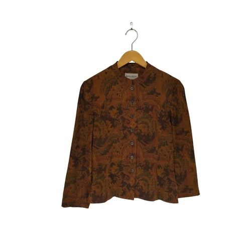 donna bello バンドカラーL/S シャツ レディース 7