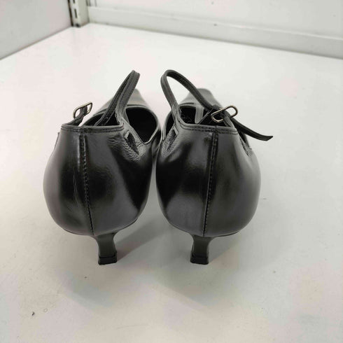 OF ALL FORM OAF 25AW HANDSOME STRAP HEEL BLACK ハンドサム ストラップ ヒール メリージェーン パンプス レディース JPN:22.5