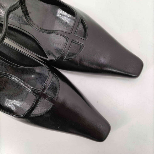 OF ALL FORM OAF 25AW HANDSOME STRAP HEEL BLACK ハンドサム ストラップ ヒール メリージェーン パンプス レディース JPN:22.5
