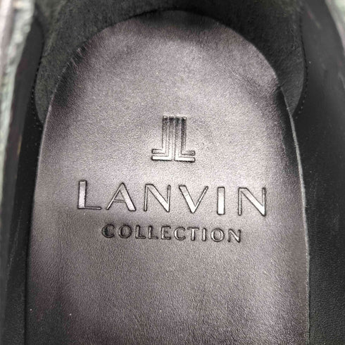 ランバン LANVIN エナメルタッセルローファー メンズ 41 1/2