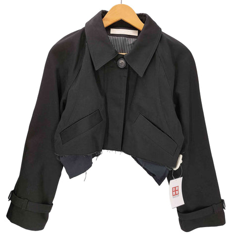 ラインヴァンド LEINWANDE 25AW Cropped Trench Jacket クロップド トレンチ ジャケット レディース FREE