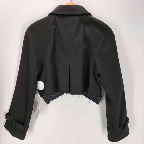 ラインヴァンド LEINWANDE 25AW Cropped Trench Jacket クロップド トレンチ ジャケット レディース FREE