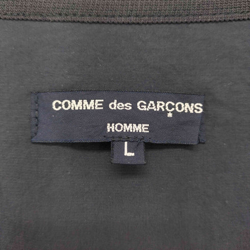 コムデギャルソンオム COMME des GARCONS HOMME 2024AW WOOL PILE × NYLON RIP CROSS QUILT JK ウールパイルミルド加工 キルトジャケット メンズ import:L
