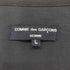 コムデギャルソンオム COMME des GARCONS HOMME 2024AW WOOL PILE × NYLON RIP CROSS QUILT JK ウールパイルミルド加工 キルトジャケット メンズ import:L