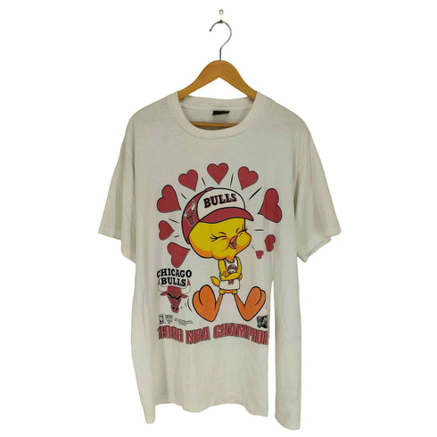 CHANGES 90S シングルステッチ キャラクタープリントS/S Tシャツ メンズ XL